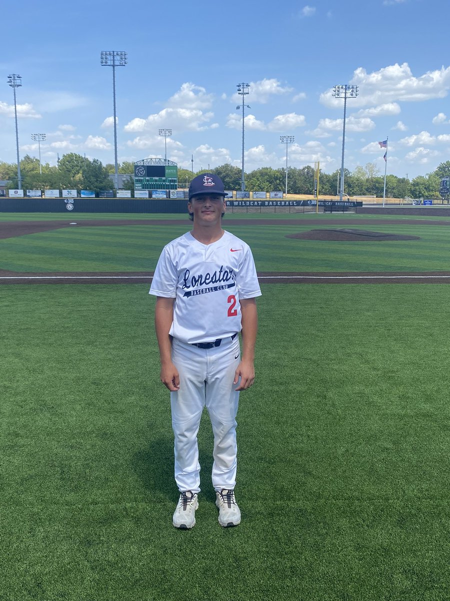 FiveToolTexas's tweet photo. #FiveToolWS F: @LonestarBSBclub American Thomas/Chavez 11, TSP Walkdown 17U 7
PoG: @TannerSaikin 2-3, 4 RBI
Hitter: @guy_kohler 1-1, 2B, RBI, 2R, 2 BB
Notable: Hudson Richards 3.1 IP, 6K, 3H, 3ER https://t.co/gE1fog3XmD