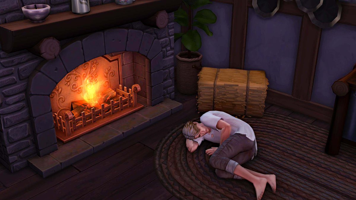 flubs79's tweet image. one of my Sims has to spend his life as in the Middle Ages😊#thesims #thesims4 @thesims