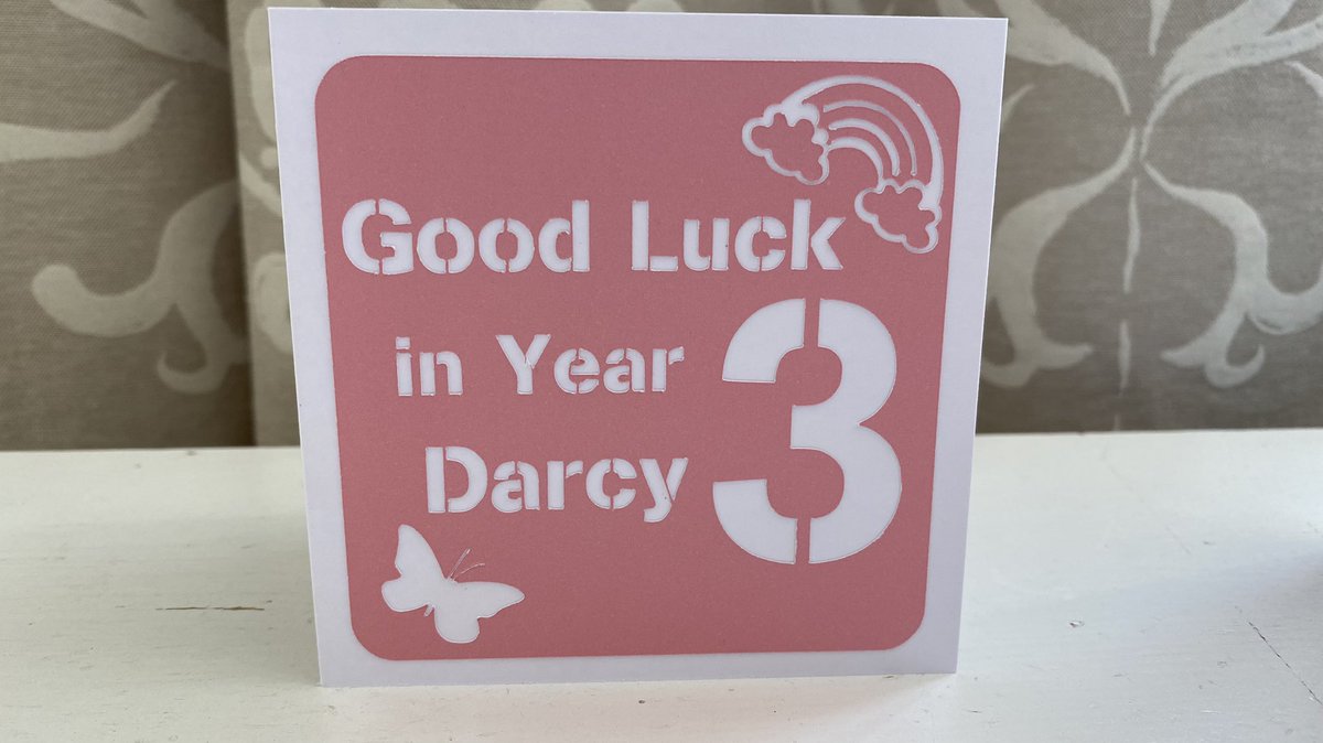Was asked to makes some cards for my wife’s class. I’m quite impressed with these 😁