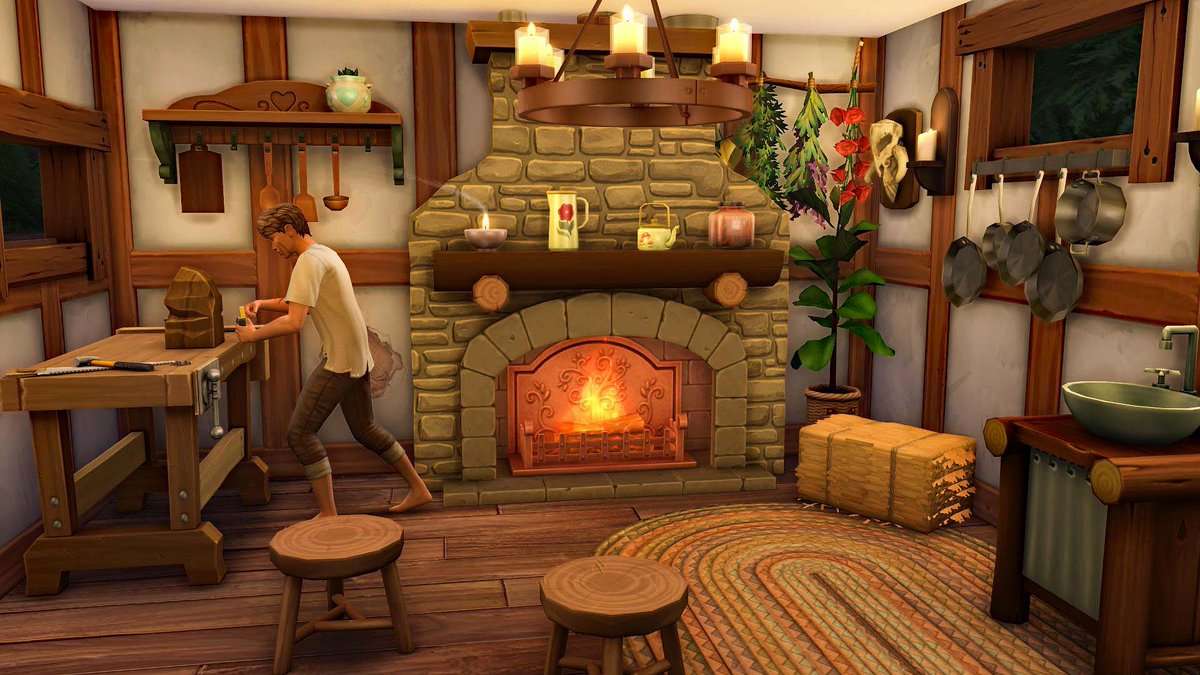 flubs79's tweet image. one of my Sims has to spend his life as in the Middle Ages😊#thesims #thesims4 @thesims