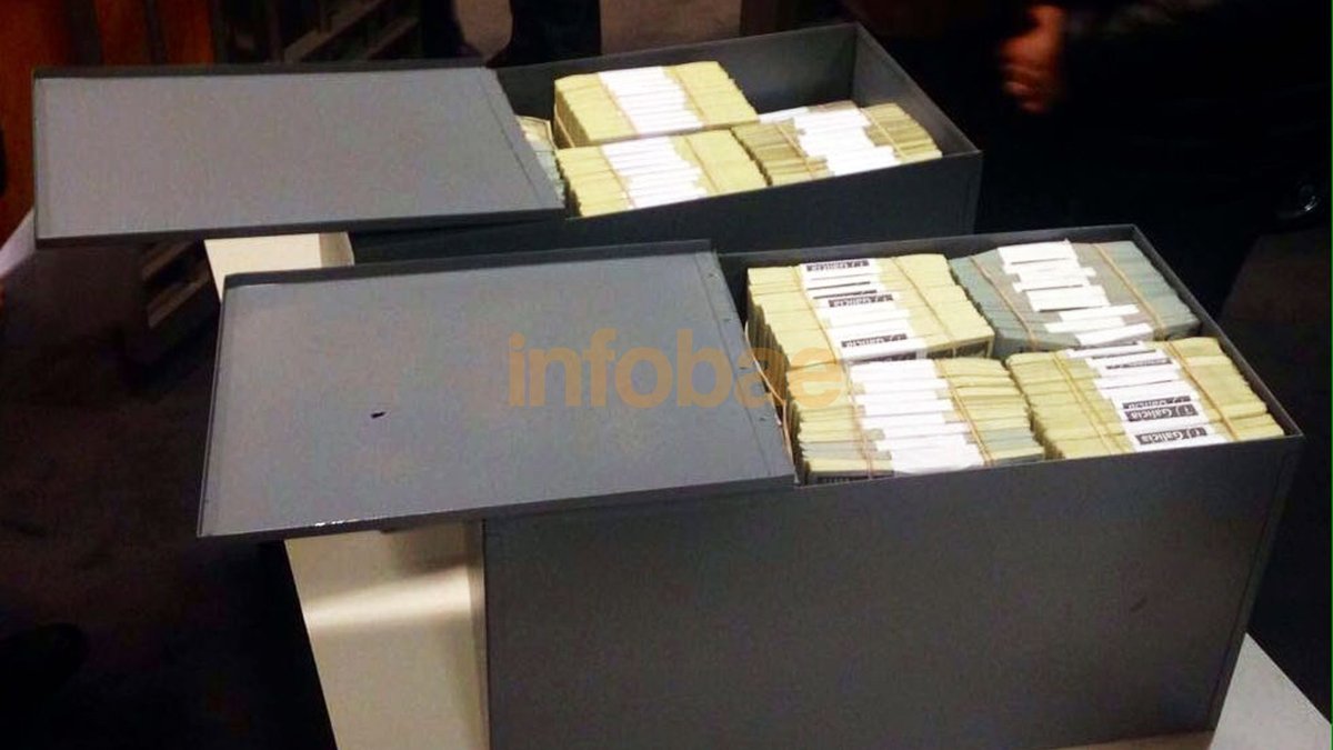PregoneroL's tweet photo. 8.500 toneladas de soja tenía acopiadas Florencia Kirchner en estas dos cajitas. https://t.co/9oYidIbFcS