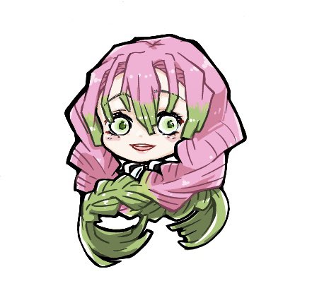 冥界ｲﾘｽﾁｬﾝﾗﾌﾞ🍒(えまろう)さんがTwitterに投稿した甘露寺蜜璃(鬼滅の刃)のイラスト。