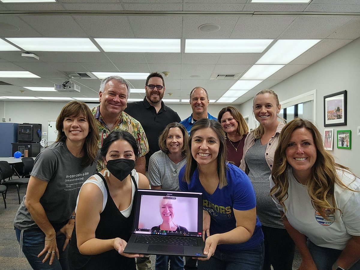 MrsStanley1208's tweet photo. Best C&amp;I Team...EVER. Now, let's make some magic in 2022-2023! @pdRJUHSD @RJUHSD https://t.co/GvdPEsAQlH