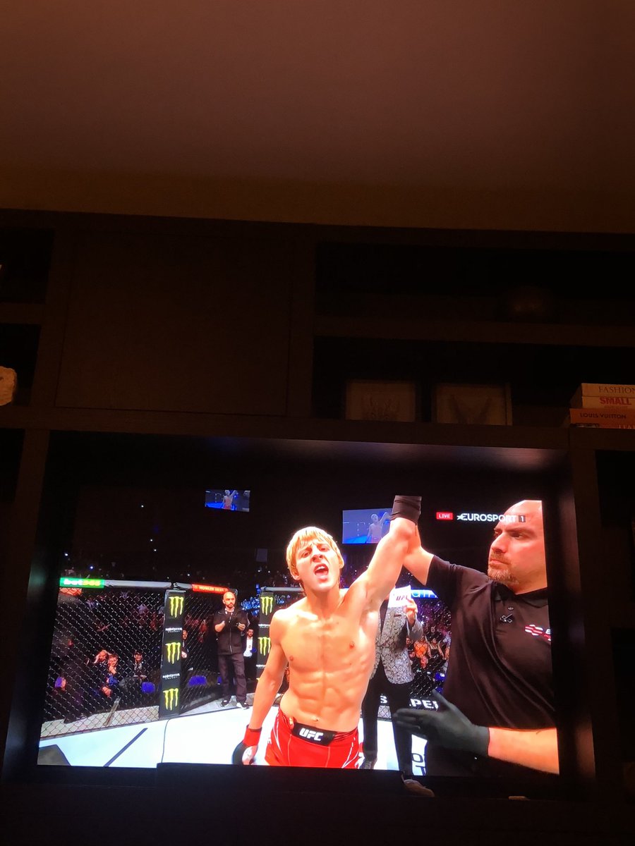 Great guy, great fighter. Paddy the fcking baddy🏆