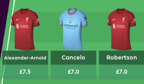 FPL_SebW's tweet photo. 20% of your squad, for 20% of your budget, all guaranteed 180 points+ 

Why bet against it!? #fpl https://t.co/0t4yCcNTFf