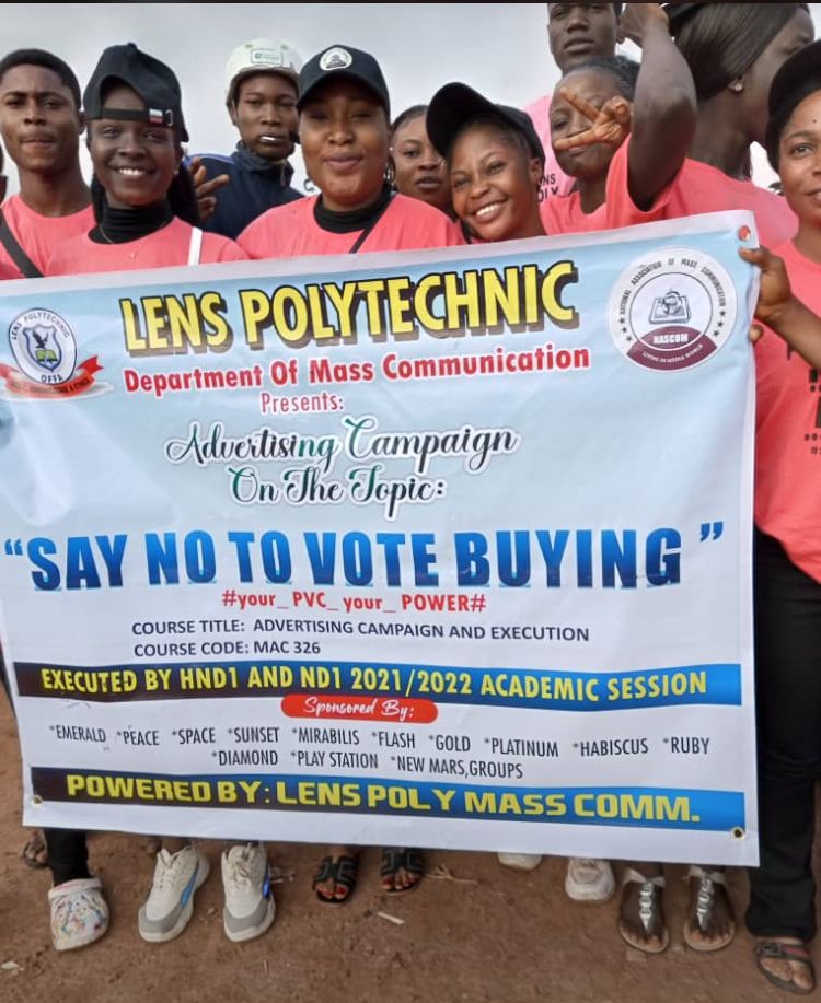MiracleNwajiob1's tweet photo. #SayNoToVoteBuying #saynotocorruption #Your_Pvc_Your_Power #Yourvoteyourvoice #Saynotobadgovernment
#LENSPOLY https://t.co/7o5St6zPDy