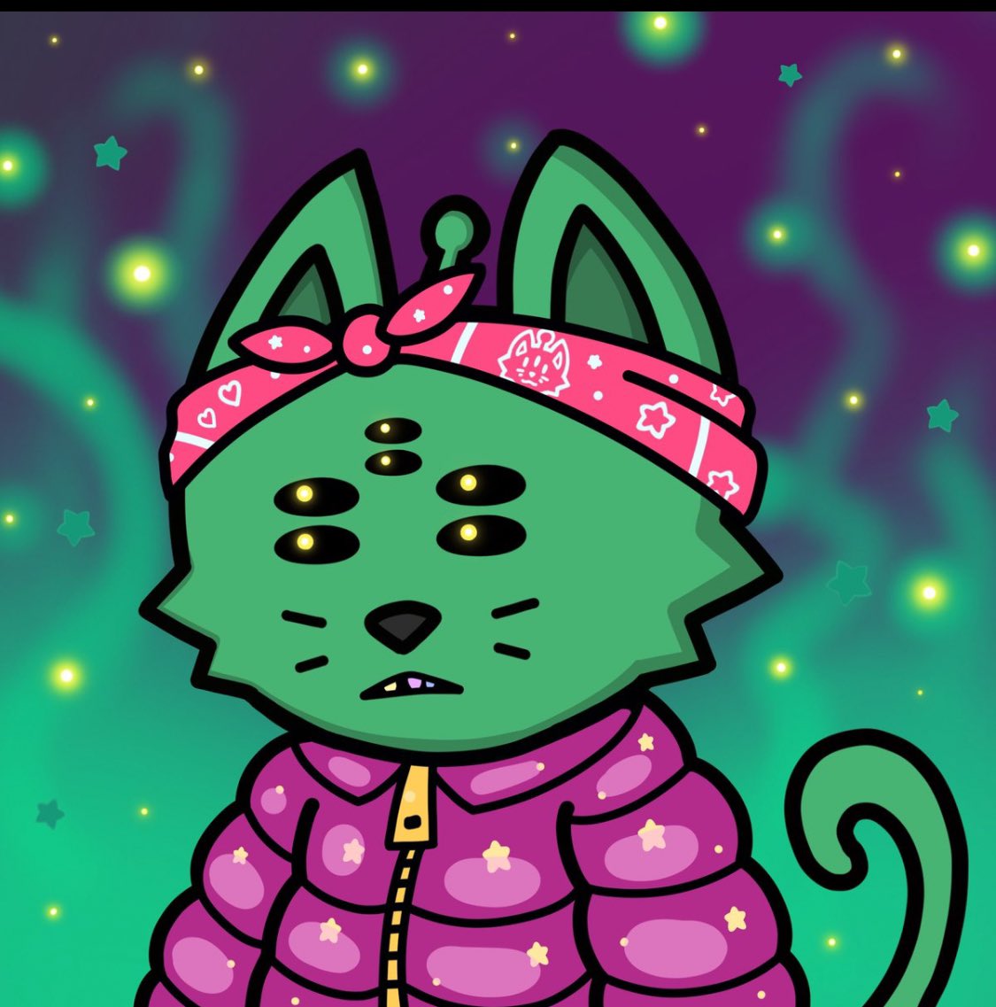studiomccann's tweet photo. @obj , love your @Deadfellaz pfp!!!  Such a dope snag!  You should consider picking up some @CosmicCats_ and mutate that beast to the next level!!!!    You won’t regret it!!! https://t.co/xmWyUVd9k3