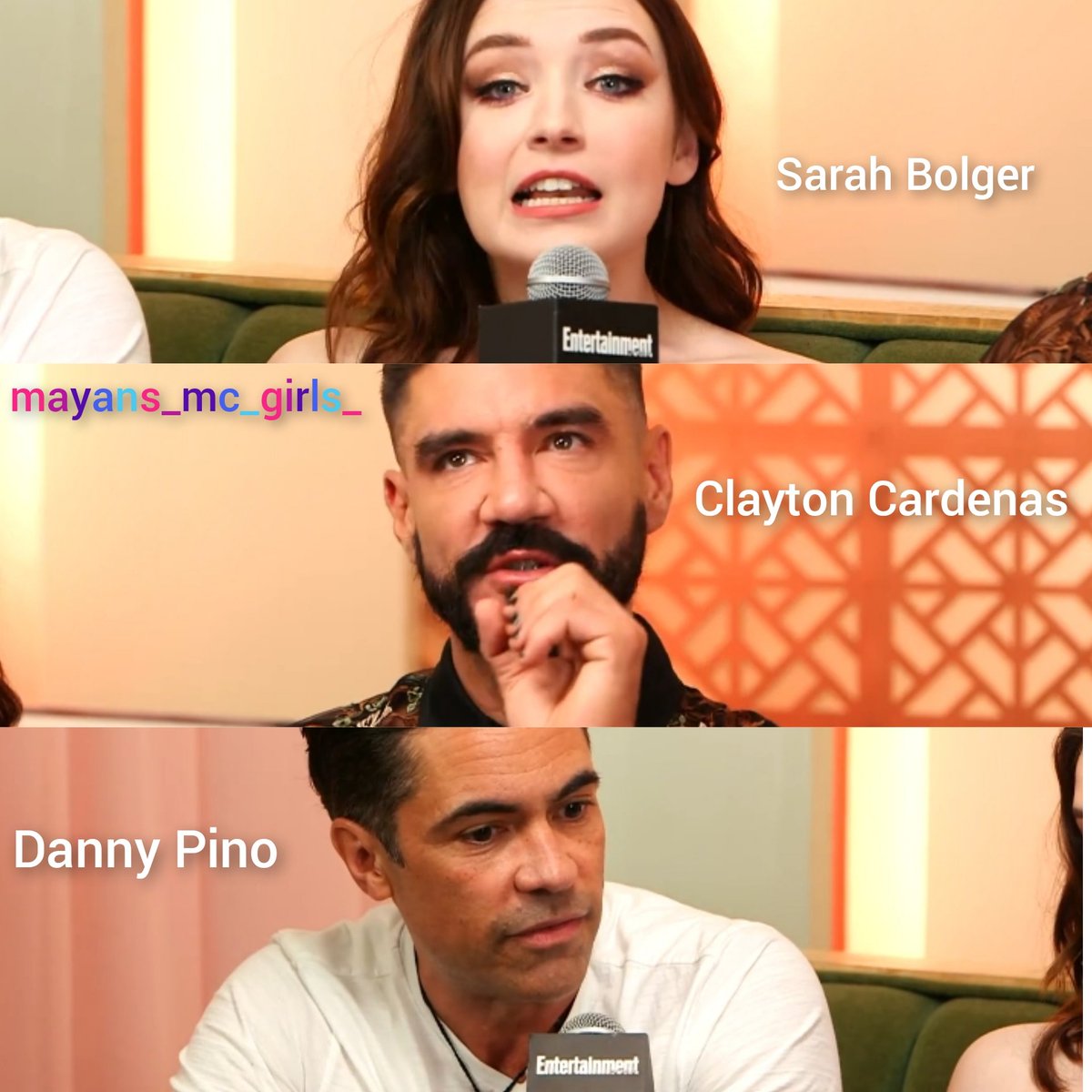 #MayansMC  Panel SDCC 2022  Entertainment Weekly 

#SarahBolger  #DannyPino  #ClaytonCardenas  #JDPardo  #MayansFX  #SDCC2022  #ComicCon