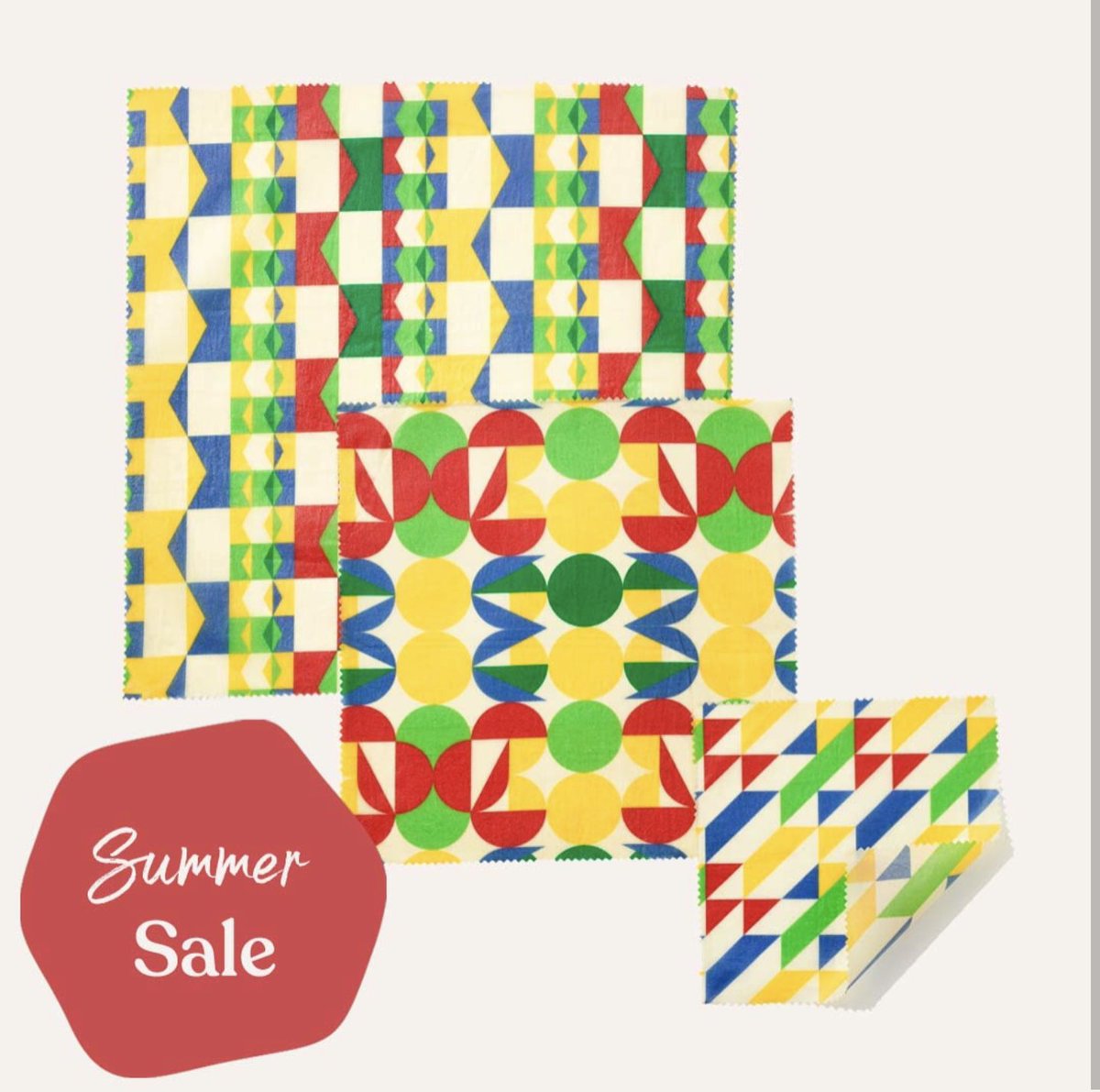 ☀️ New Lines Added To Our Summer Sale! ☀️ Shop the last week of our sale, including discounted dish soaps, 50% off every size packs and half price vegan wax wraps! beeswaxwraps.co.uk/product-catego…