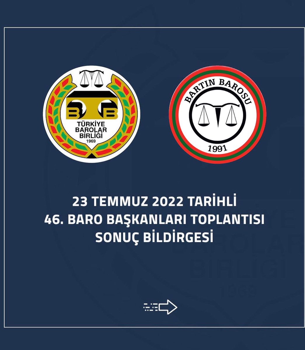 Bartın Barosu Başkanlığı tweet media