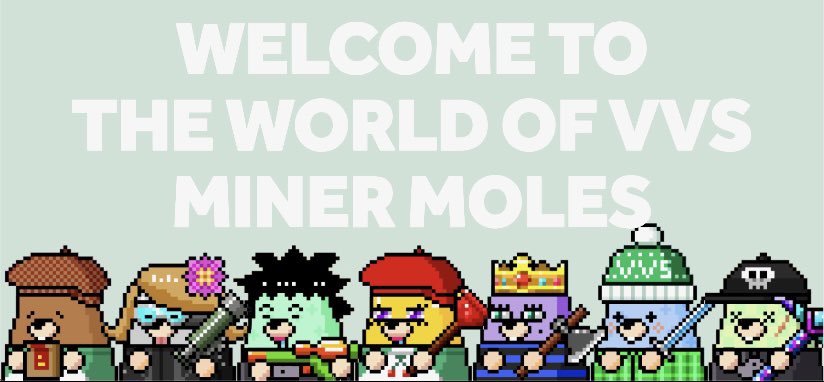 EverythingCroYT's tweet photo. 🚨GIVEAWAY ALERT🚨 

I have partnered up with @VVS_finance to offer 5 allowlist spots for the upcoming VVS Miner Moles NFT drop! To enter:

1. Follow @TheCRONOSking &amp; @VVS_finance

2. Sub to the channel: https://t.co/AYNijJzx3d

3. Like/RT

4. Tag 3 friends

Best of luck #CROfam https://t.co/KCphrQQCOa