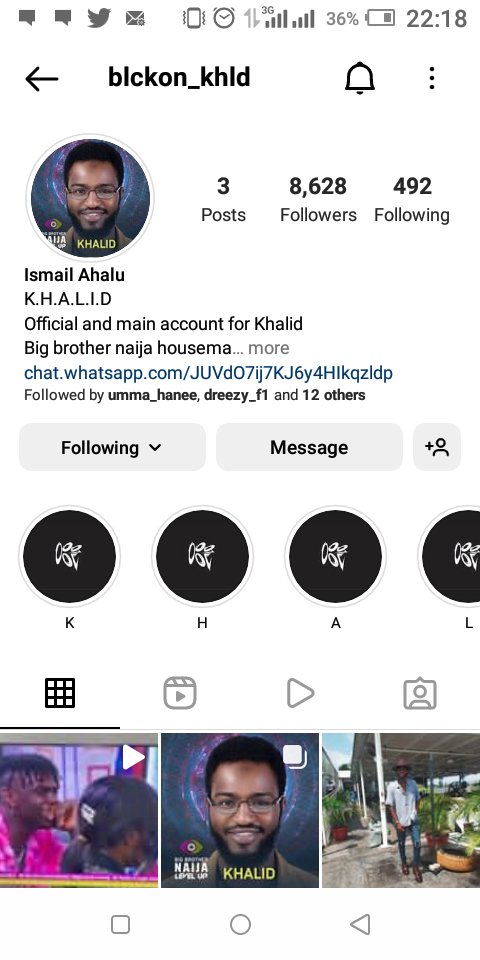 ib_mohbraym's tweet image. This is his official instagram account guys 🙌🏾 @blckon_khld
#BBNaija #BBNaijaS7 #khalid #khalid
