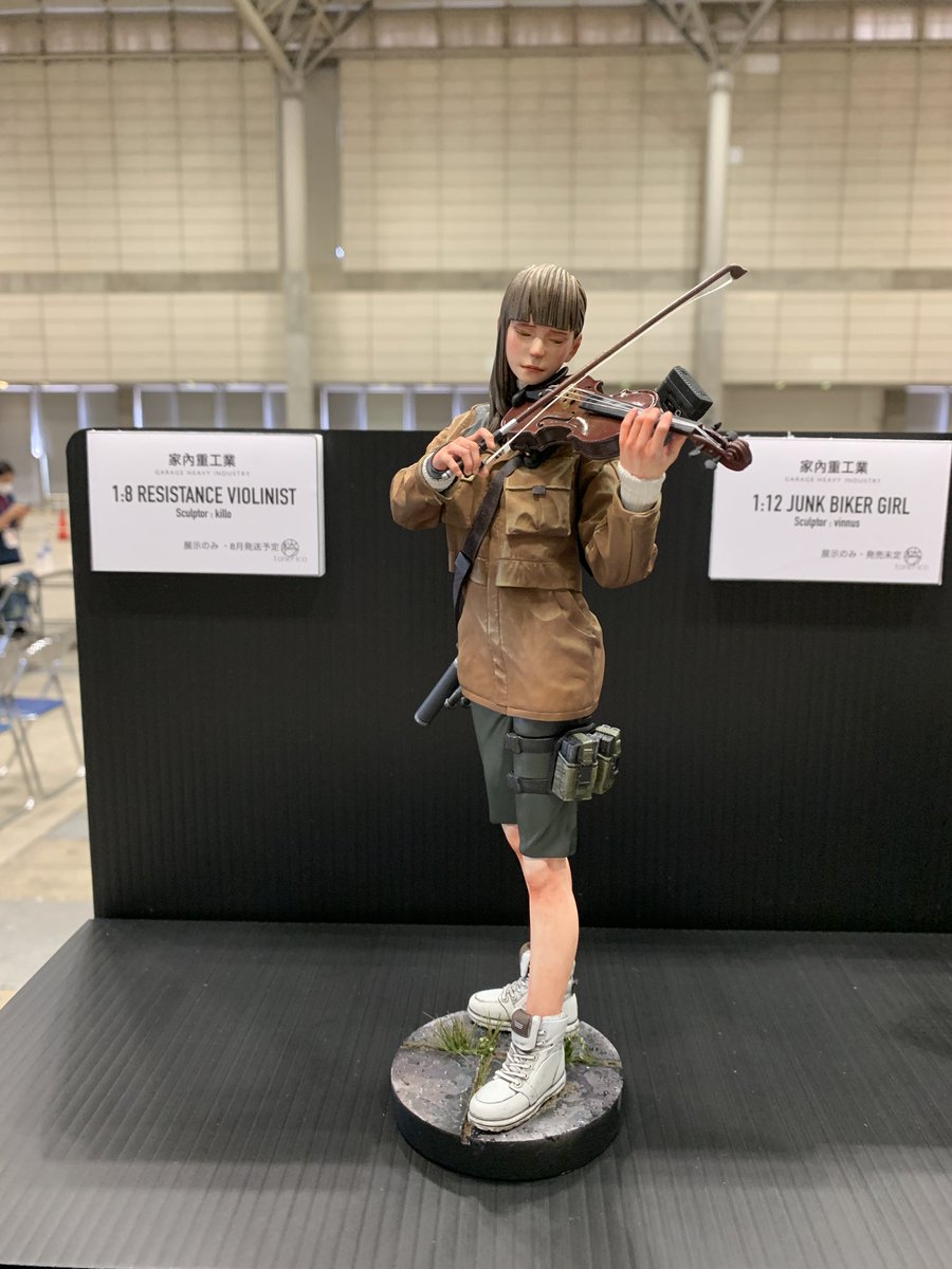 ガレージキット完成品 Resistance VIOLINIST 2022春の新作