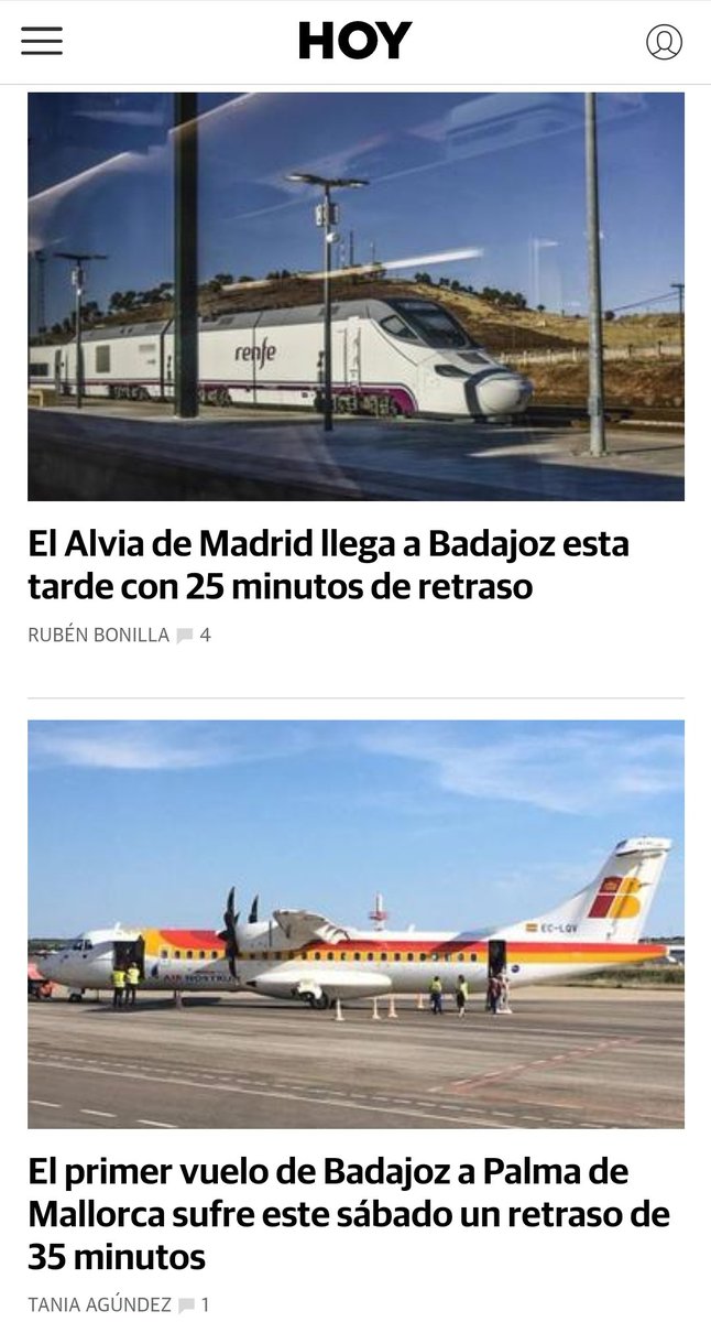 Los chistes no se hacen solo con trenes en Extremadura...