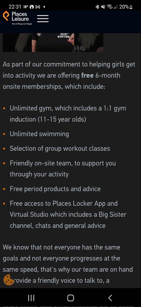 PEDSPORT's tweet photo. Ferndown leisure centre offering free membership to girls aged 9-15. https://t.co/dtwqsKl9Kc