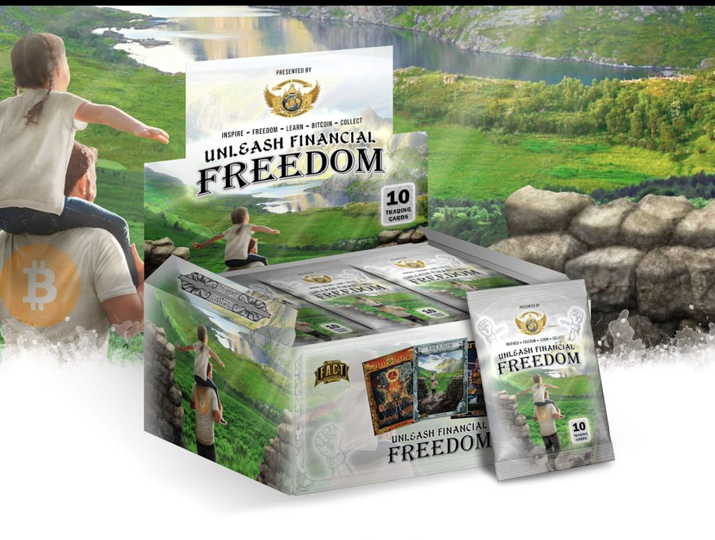 btc_cards's tweet photo. Just finished our new Freedom Pack design. What do you think #bitcoin fam? https://t.co/yNoI3QzBNK