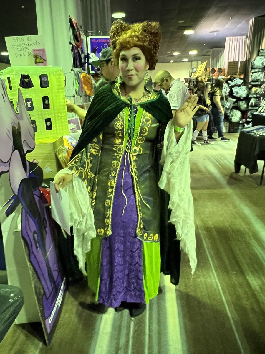 MementoMoriInk's tweet photo. The best part of any convention? the attendees @FilmFestHouston #Saturday #houseofstitched #HorrorFamily https://t.co/r9XqCtQOSD