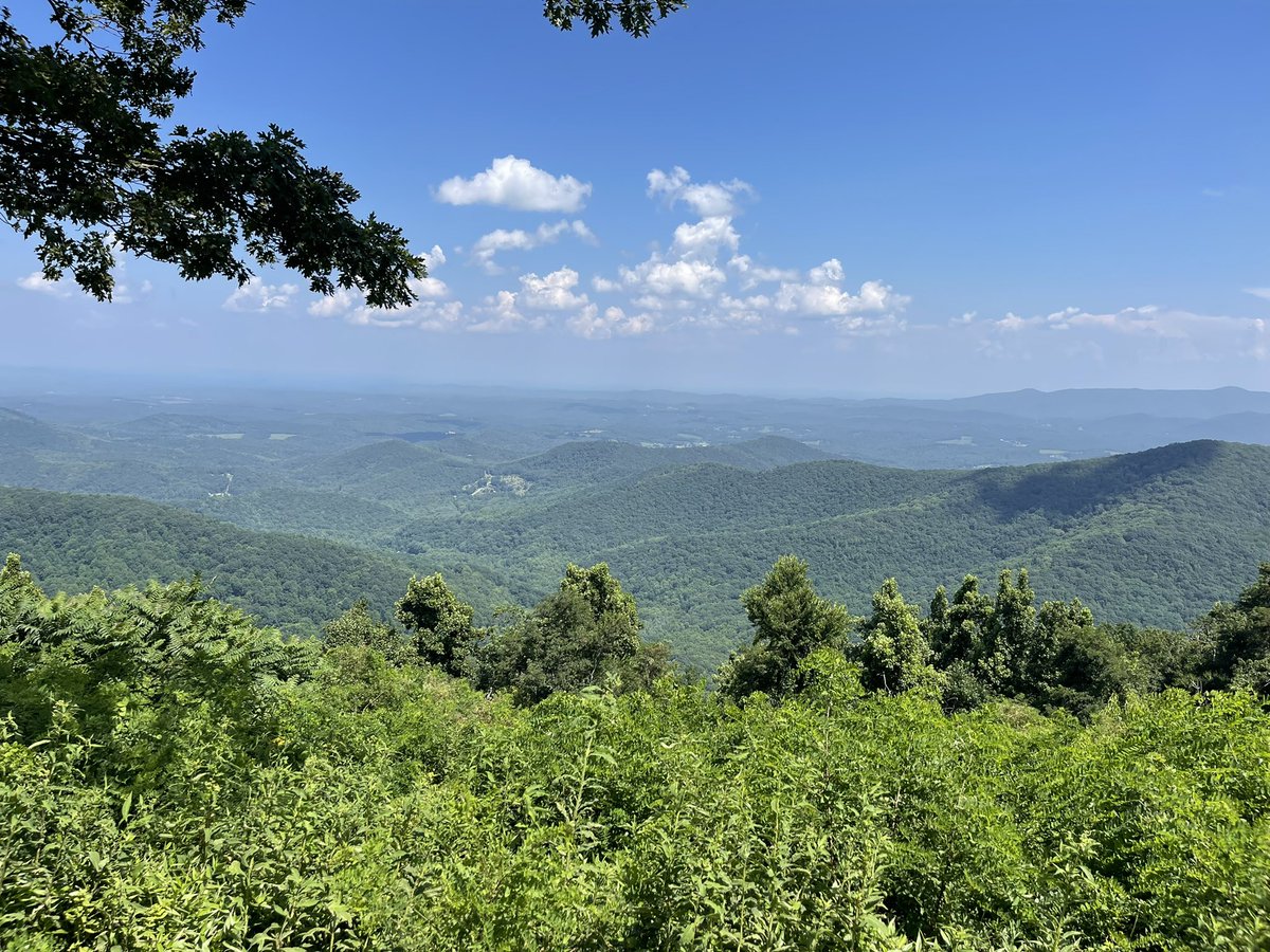 Coach_Bentley1's tweet photo. Blue Ridge Parkway is home! Been refreshing to be back where I grew up! Miss the mountains, the music, &amp; wildlife dearly! https://t.co/dM4MMc7YCr