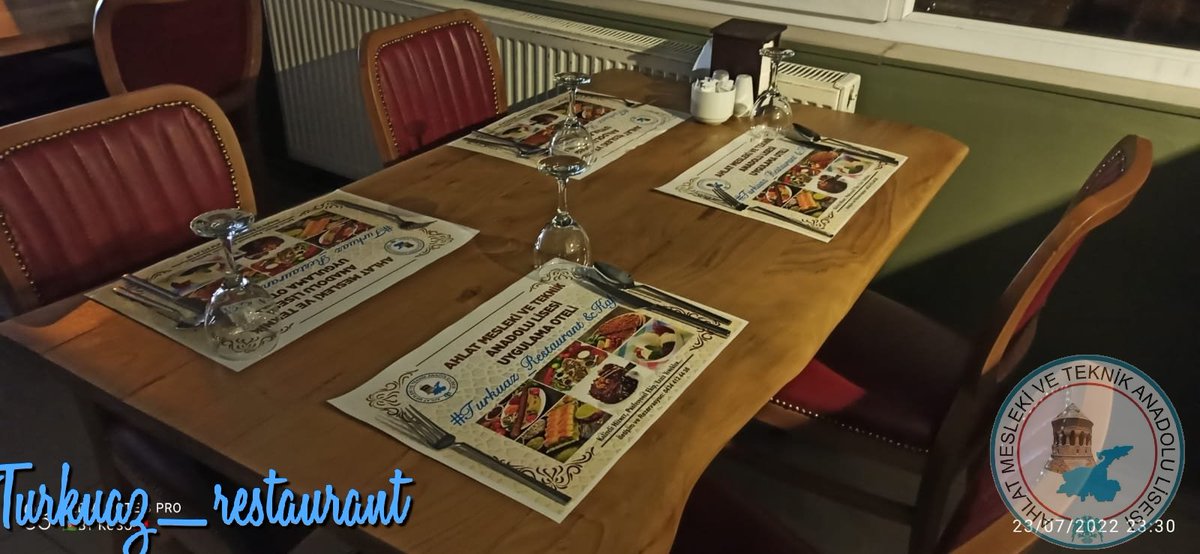 AhlatMtal's tweet photo. #Turkuaz_Restaurant Açıldık... Artık biz de varız, bekleriz efendim... (Turkuaz_restaurant&amp;kafe Ahlat Mesleki ve Teknik Anadolu Lisesi işletmesidir.) @tcmeb @Korkmazemin49 @fikretdag01 @Ozdenmutluk49 @BitlisValiligi @Bitlis_Mem @TCAhlat @AhlatIlce https://t.co/8RWgtQ0ZeJ