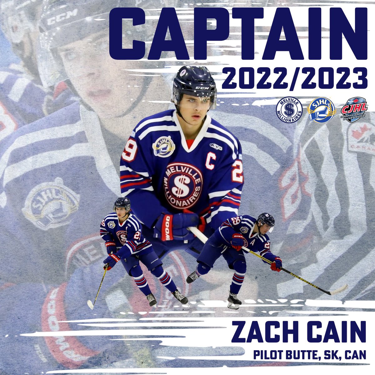 MLVMillionaires's tweet photo. Announcing our 2022/2023 Captain..

Zach Cain!

#GoMoney #MillsMafia

🏦💸💰 https://t.co/ZMMS1qVIY6