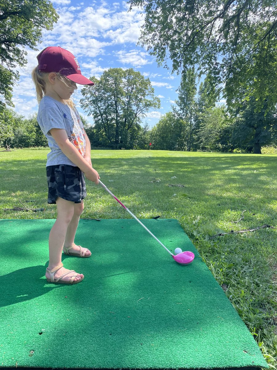 SchauerJake80's tweet photo. Already better than her Dad! #DoesntTakeMuch https://t.co/BNrDRHOK6B