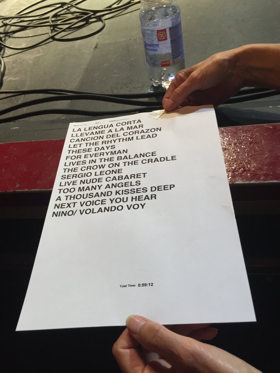 CCT_JeffL's tweet photo. @JacksonBrowne @AXSTV Flew from LA to Barcelona to see you at play the Apolo... what a treat... my favorite convert ever I believe https://t.co/7RsKEOK7vi