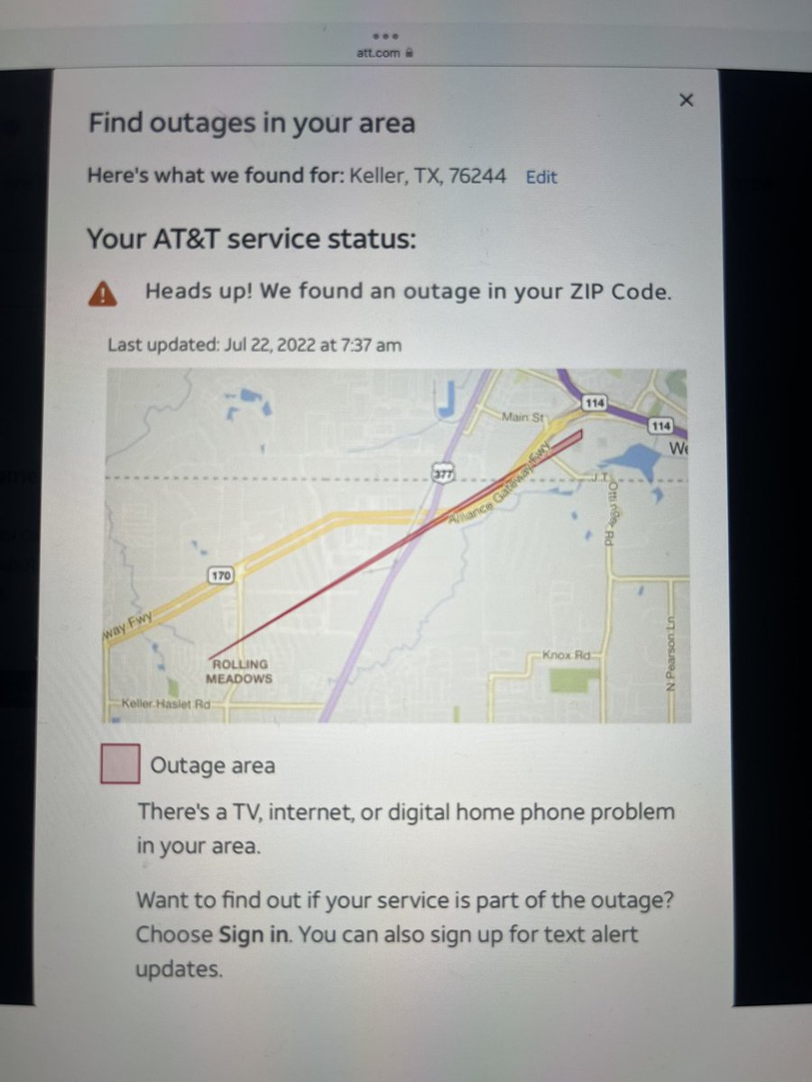 crr75dfw's tweet photo. @ATT my internet is still down for 2 weeks now. What is going on? This is unacceptable. https://t.co/trtZHVtM7T