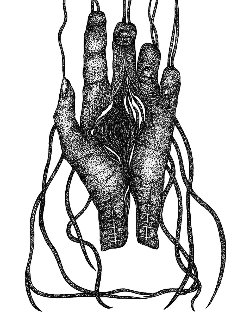 eveeanesthesia's tweet photo. Detached 

#macabreart #darksurrealism #horror #surrealart #pointillism #dotwork #stippleart #creepyart https://t.co/zCkdaQPEas