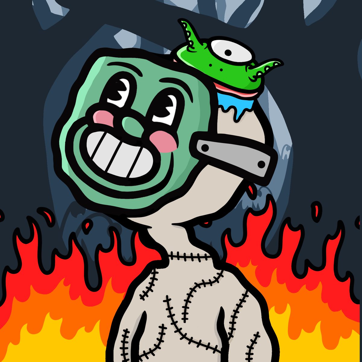 Chilliwhitey's tweet photo. This chur is hitting tramlines festival this weekend #LFChur #Cardano #cnft https://t.co/3vLZKrIho0