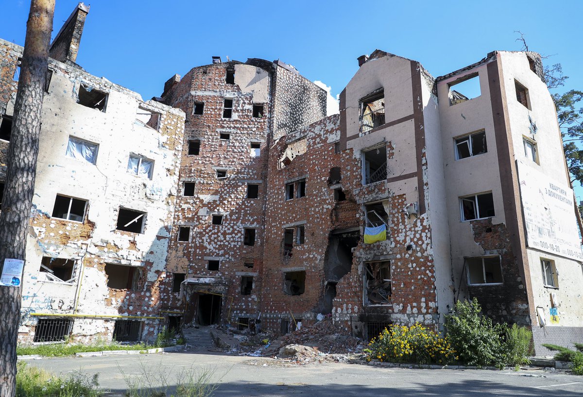 Everyday Ukrainians have seen their lives and livelihoods violently disrupted by Putin’s war — and my colleagues and I saw evidence of Russian atrocities firsthand when we visited Irpin and Bucha during our trip to Ukraine.