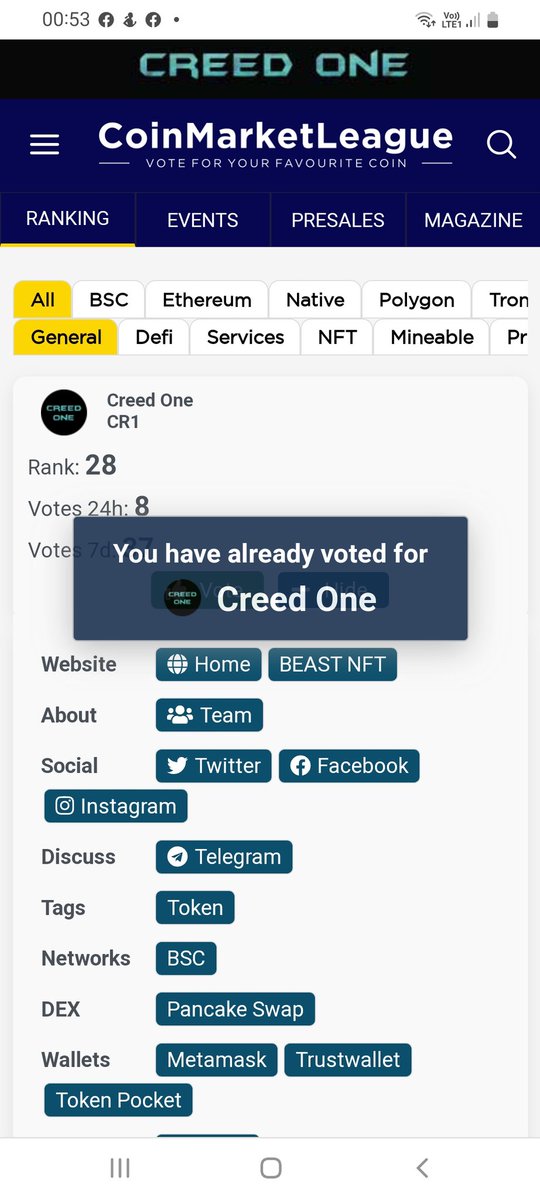 incilay_krt's tweet photo. @CML_Crypto @creedfinance1 Done🥰
#CreedOne

@Syed_VIP07 @Triskellx @Abdulmanaan2272 https://t.co/BxeT0G6wiu