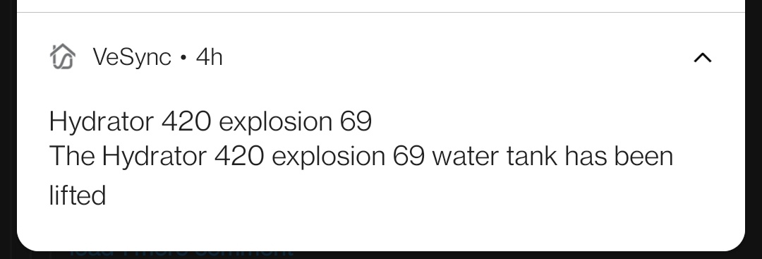 Omg they let me name my humidifier and I accidentally scared the shit out of myself