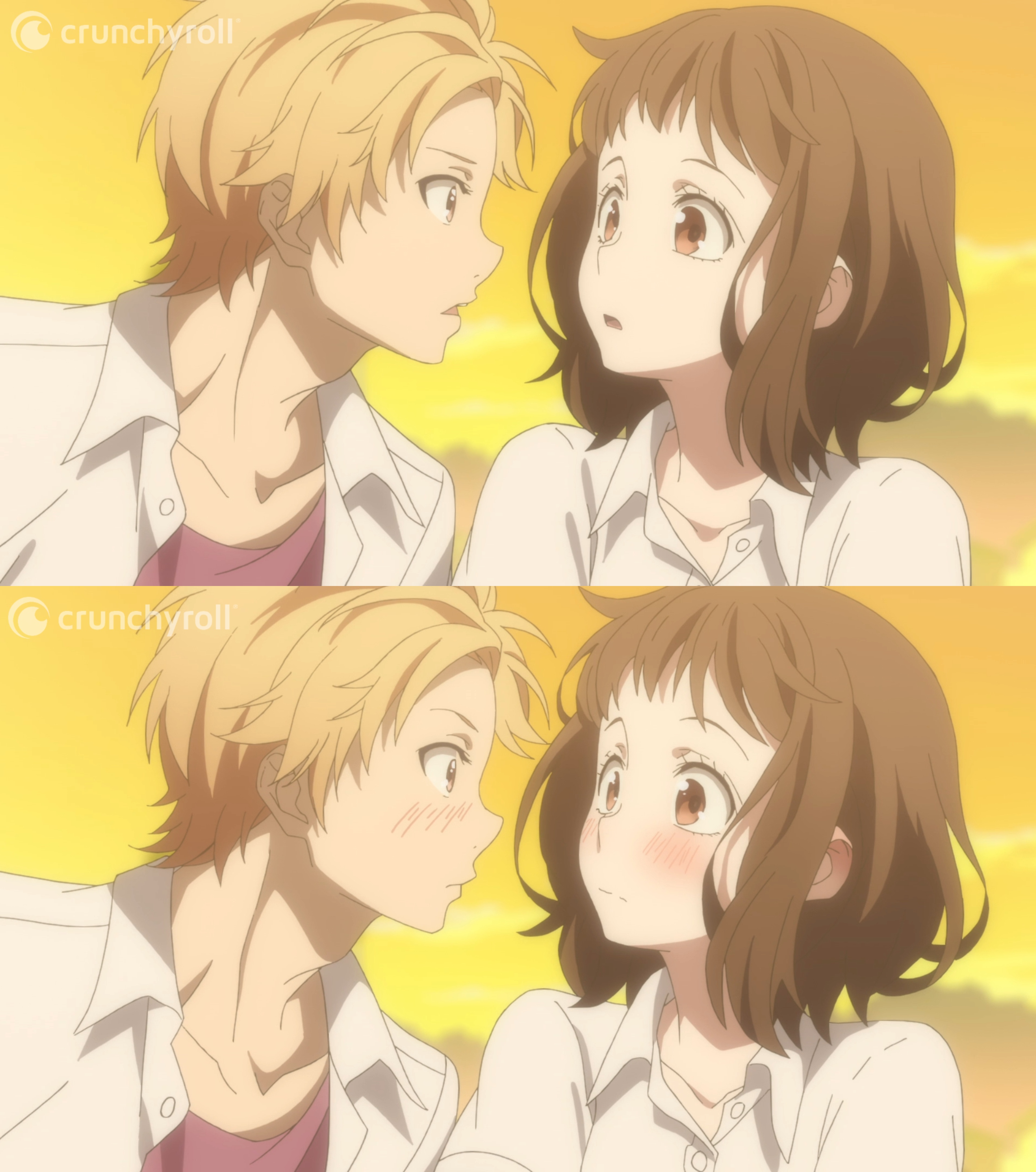 Crunchyroll on Twitter "Up close and personal 💕 (via Our love has always been 10 centimeters