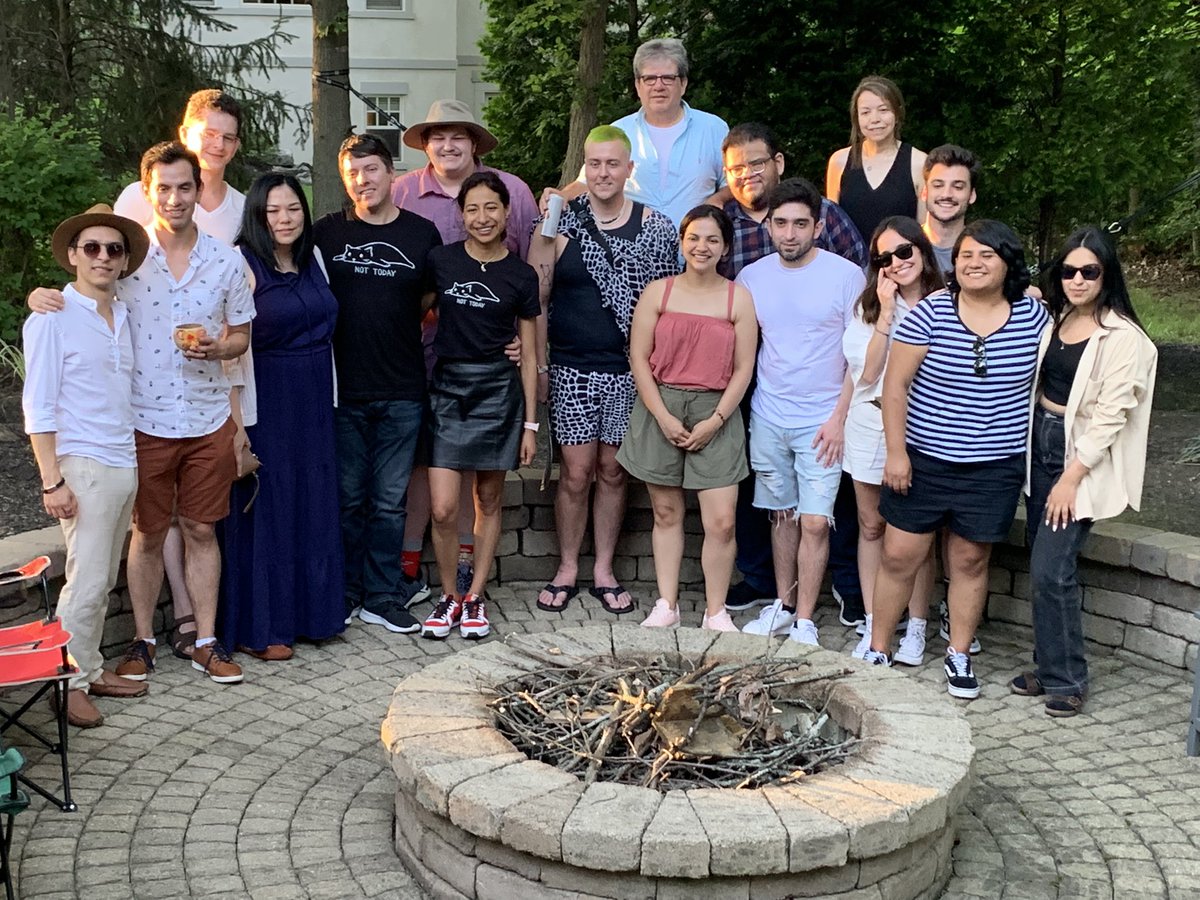 2022 Mora-Rojas lab summer party,it was a beautiful day and we all have a lot of fun. Happy BD to Sean, Brenda and Julian.