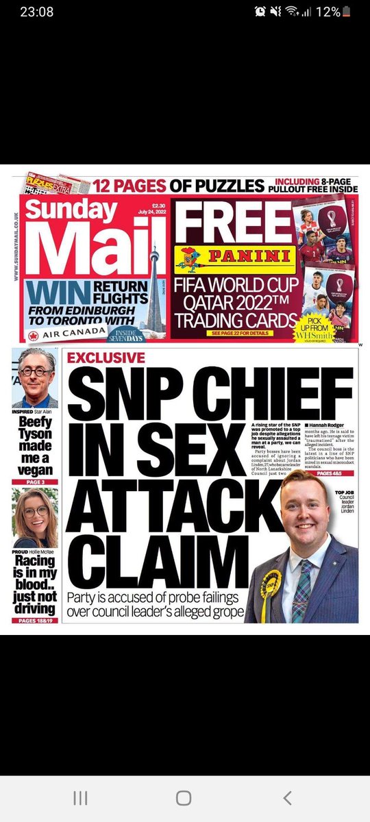 Lanwindowclean's tweet image. SNP NL....
More skeletons than Burke and Hare. 
This one's been circulating for a while.
It's secrets and accusations like this that forced activists like myself to confront the party and were forced out.