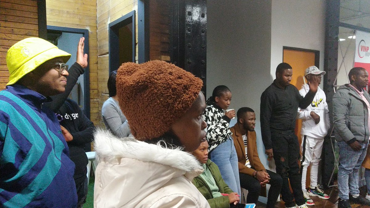 Midnight pitches of the iMvelisi Just Hackathon underway. #ImvelisiJustHack