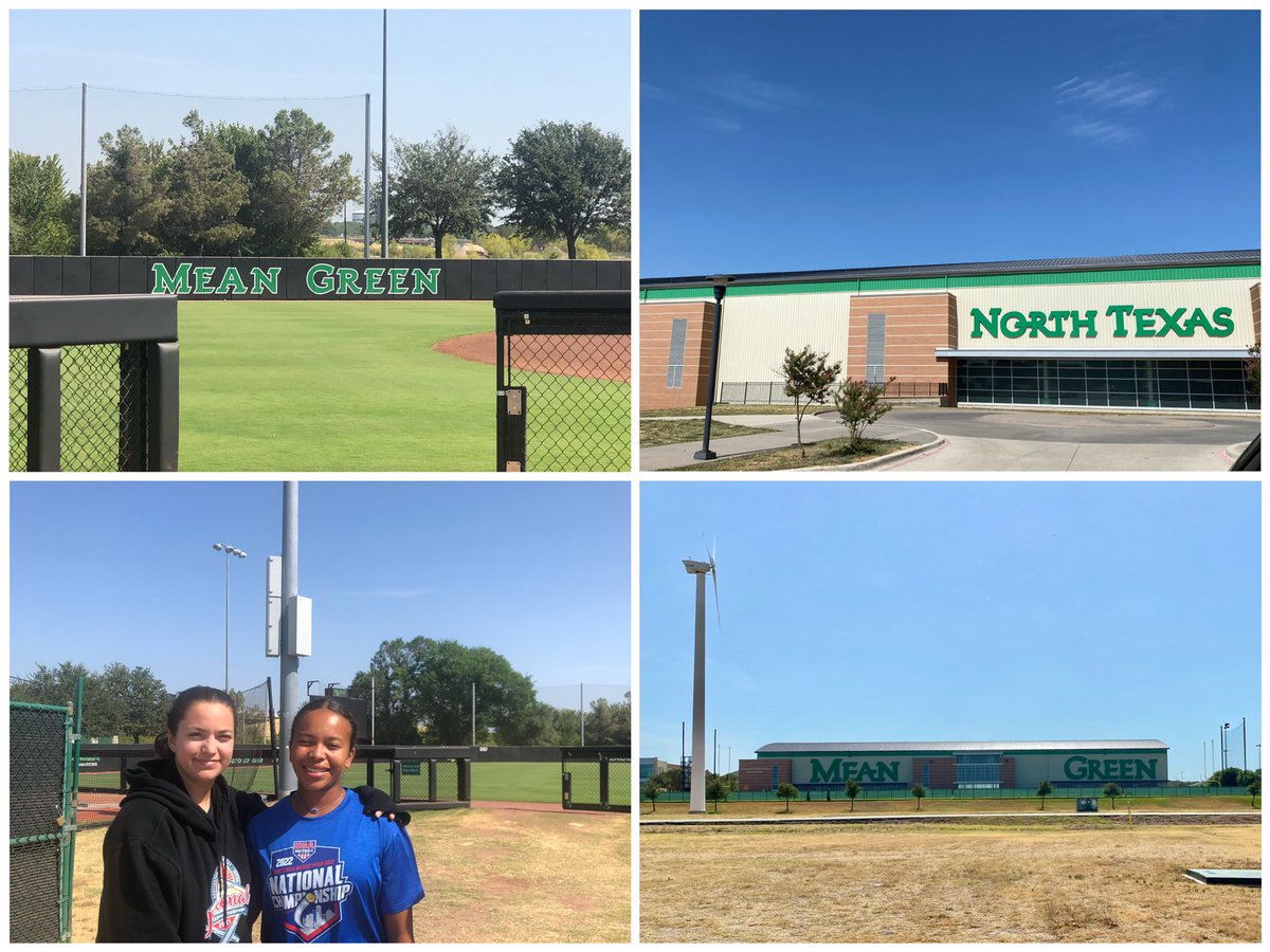 AriClark2025's tweet photo. Fun road trip with @ConawayAiko! We visited @MeanGreenSB, @BaylorSoftball &amp; @TexasSoftball. 🤩 Pumped for @USFSoftball camp on Monday! 💪🏼🥎 @ExtraInningSB @Los_Stuff https://t.co/TT4PDZwcaf