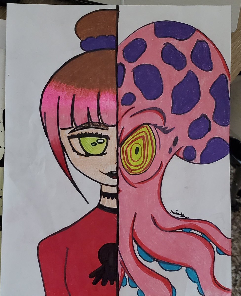 Davidalviar559's tweet photo. Fan art Saturday shout out to this amazing 👏 young artist in the works ,🌐isn't ready 😎 for @SquidFamNFT
#artist #skills #allhanddrawn #imagine #Crayola #squidfamnft https://t.co/Kfymdz9Rsj