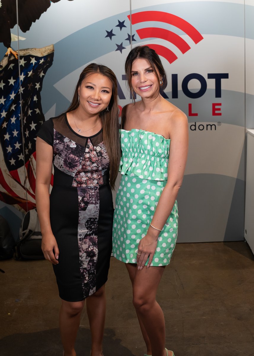 LisaSSmiley's tweet image. Having a great time at @TPUSA's #SAS2022 with @PatriotMobile! It was awesome interviewing @TPUSA's @yoalexrapz. Loved hearing about her pro-life advocacy and how she's supporting conservative companies. Did I tell you her dress is made by a PRO-LIFE company?!