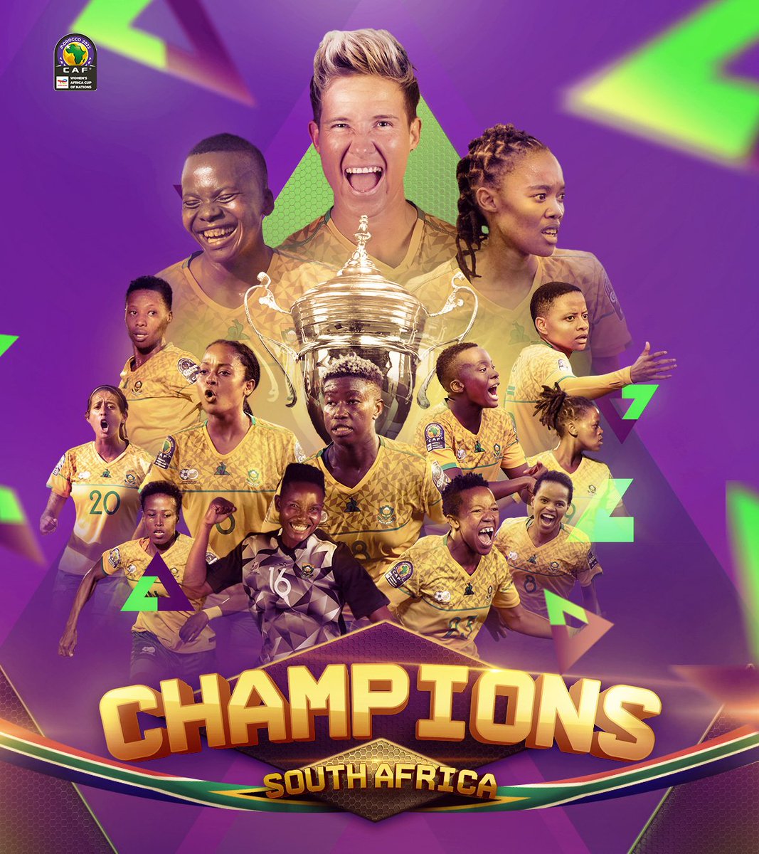 Linzito85's tweet image. South Africa we owe it to the #Mbokodos to ensure R400k each money promised 2 our ladies for becoming #CAF #TotalEnergiesWAFCON2022
#Champions since the @SundownsLadies also haven&apos;t received their monies from @SPORTandREC_RSA #NoFlags #PayTheMoney

#BanyanaBanyanaVictory #Motsepe