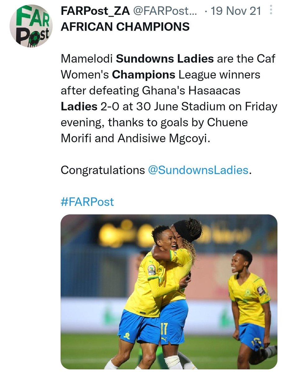 Linzito85's tweet image. South Africa we owe it to the #Mbokodos to ensure R400k each money promised 2 our ladies for becoming #CAF #TotalEnergiesWAFCON2022
#Champions since the @SundownsLadies also haven&apos;t received their monies from @SPORTandREC_RSA #NoFlags #PayTheMoney

#BanyanaBanyanaVictory #Motsepe