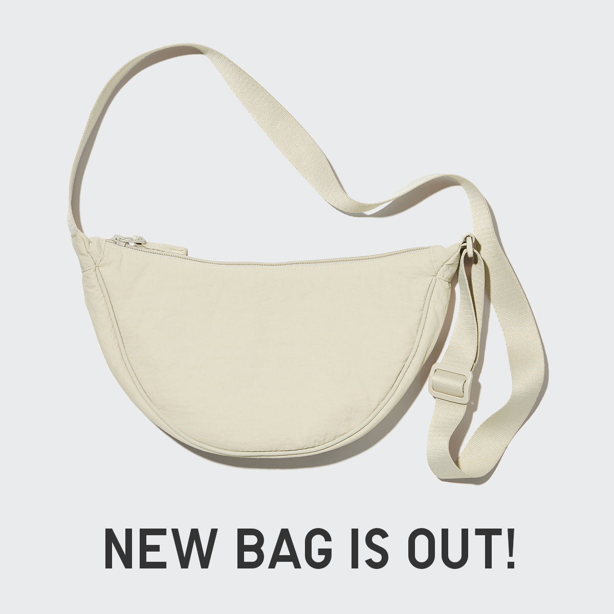 UNIQLO on X: Did you miss it? The highly anticipated unisex Mini Shoulder  Bag (a.k.a. The Moon Bag) is finally here! Available in 4 different  colors:  #UniqloMiniBag #MoonBag #CrossbodyBag  #LifeWear #UniqloUSA