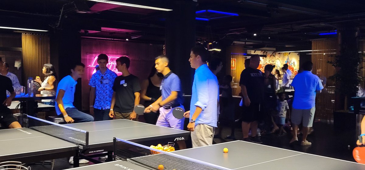 Thank you <a href="/nyuniversity/">New York University</a> @NYUCAS for a wonderful Send Off where students and their families can meet and get to know one another! Nothing like good food, meeting new friends, and ping-pong! <a href="/SPIN/">SPIN</a> #nyc #collegestudents #nyu #PingPong #Summer #offtocollege