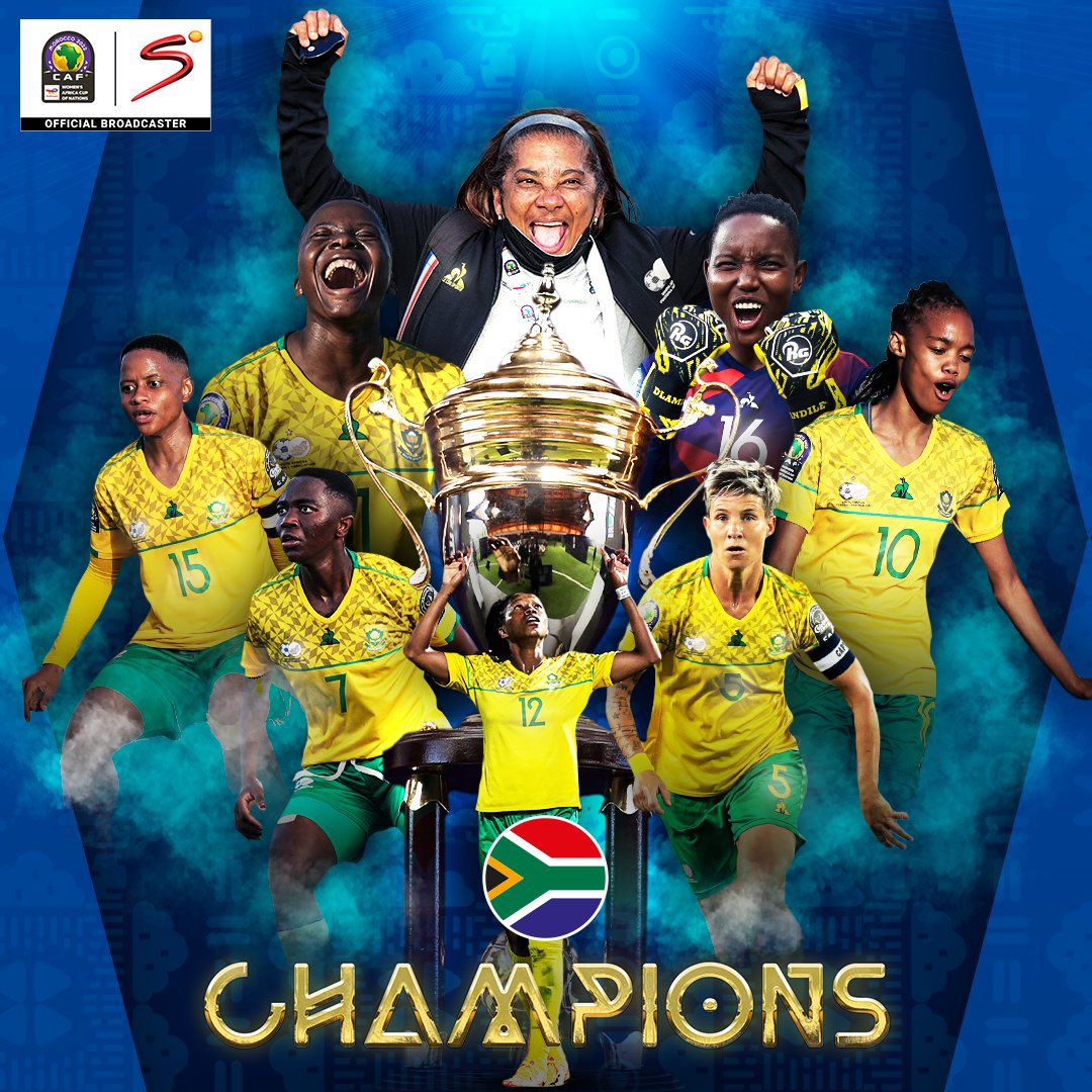 First time Africa Champions 🥹❤️‍🔥👏🏽🇿🇦