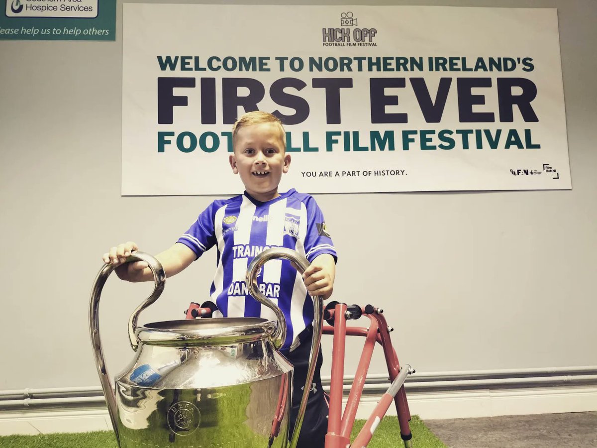 KickOffFilmFest's tweet photo. DAY 2 DONE! 

We had the fantastic John Reavey with 'Why Are There No Openly Gay Footballers?' 

Then 'The Play Off' with Darren Mullen &amp; Darren King. 

Rounding off the night was 'I Believe In Miracles' followed by a chat with former Nottingham Forest player Ray Byrne. https://t.co/e3z9Tfse9a