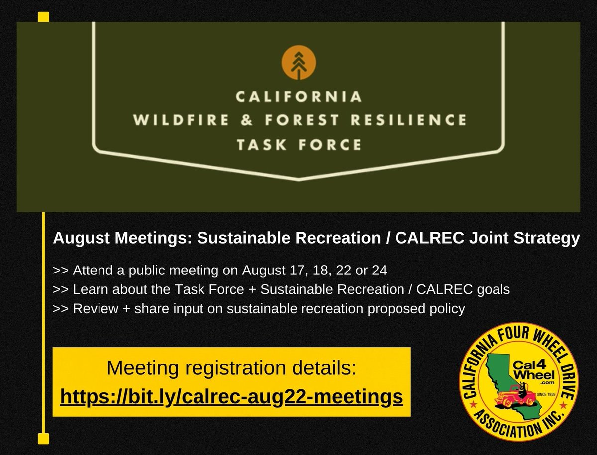 California Four Wheel Drive Association, Inc. tweet media