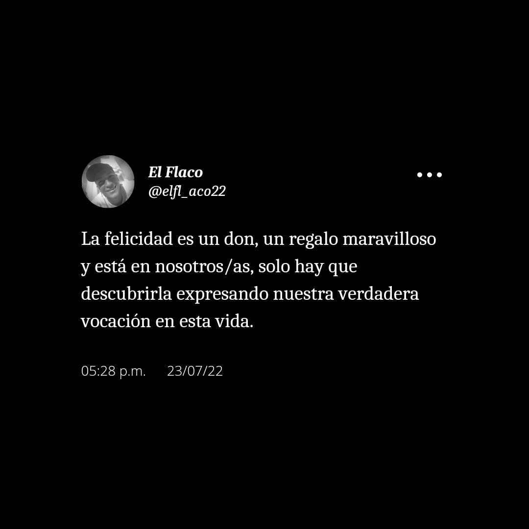 En busca de la felicidad...