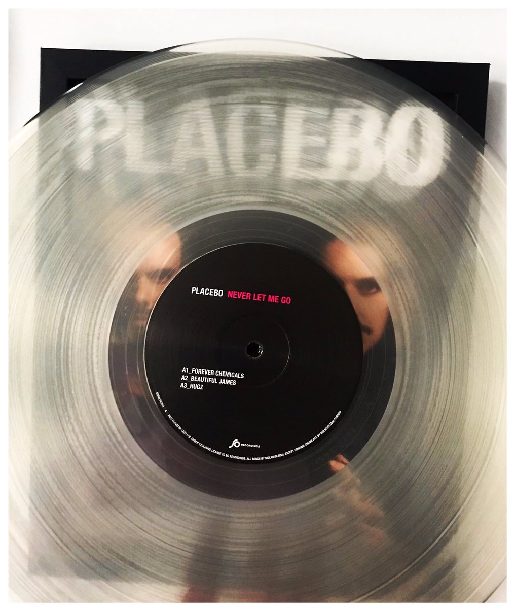 PlaceboFansUK's tweet photo. Placebo - Never Let Me Go Clear Vinyl #Placebo #BrianMolko #StefanOlsdal #NeverLetMeGo #Vinyl #PlaceboFansUK #PlaceboCollection #VinylCollection #Placebo2022 #PlaceboVinyl #ClearVinyl #ForeverChemicals #Hugz #Chemtrails #BeautifulJames #TwinDemons #TryBetterNextTime #PlaceboWorld https://t.co/V7STCl3KkV