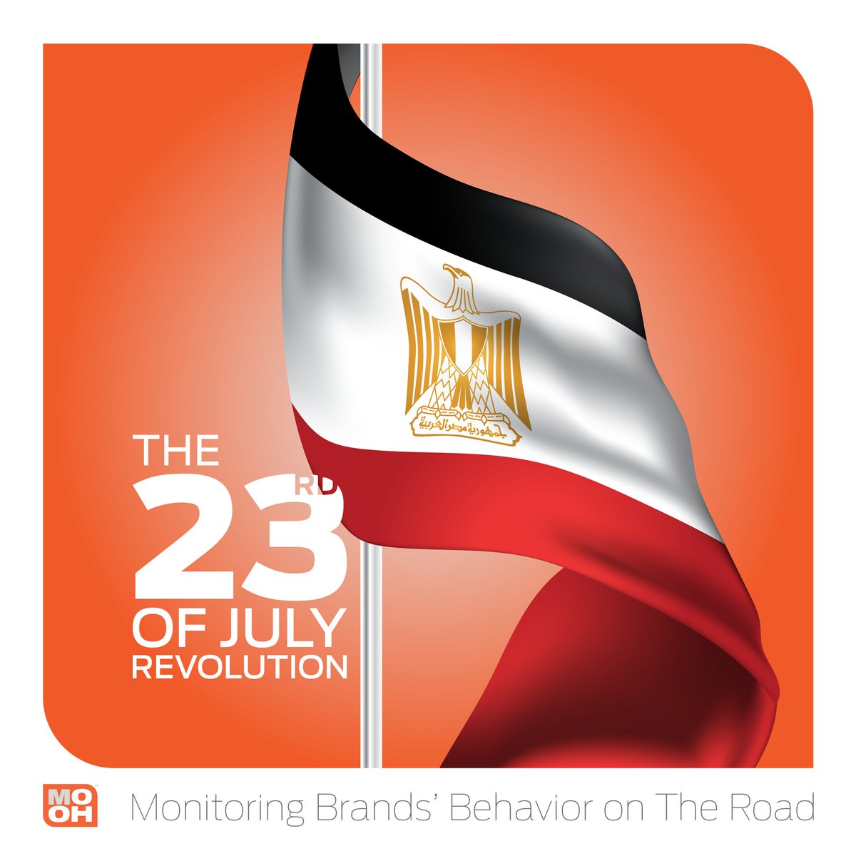 MonitoringOOH's tweet photo. 70 years ago, the free officers executed the coup of 23rd July 1952, which began a new chapter in the history of modern #Egypt. Therefore, we’re grateful for such a patriotic movement to start a new page in our history. Happy 23rd July revolution day!
#MOOH #NumbersNeverLie https://t.co/20ddE07Mmd