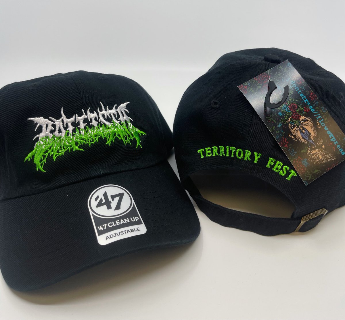 WE’RE ONE WEEK FROM TERRITORYFEST. THIS IS FOR TEXAS. FEST EXCLUSIVE HATS AVAILABLE VIA <a href="/dsfprecords/">ds//fp records</a> AT THE SHOW AND ONLINE FOR THE DAY OF ONLY.